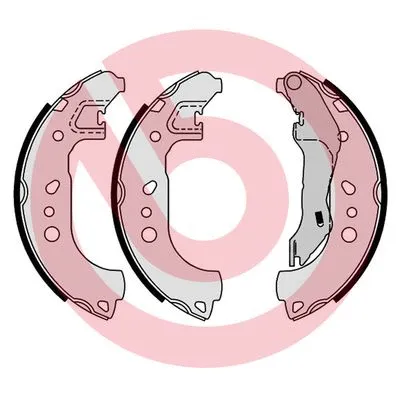 Brake Shoe Set (S 85 543)