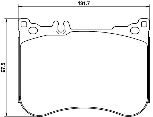 Brake Pad Set, disc brake (P 50 114)