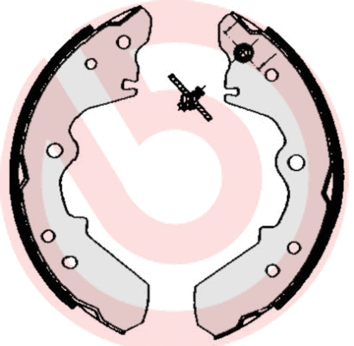 Brake Shoe Set (S 34 503)