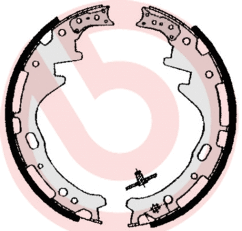 Brake Shoe Set (S 56 522)