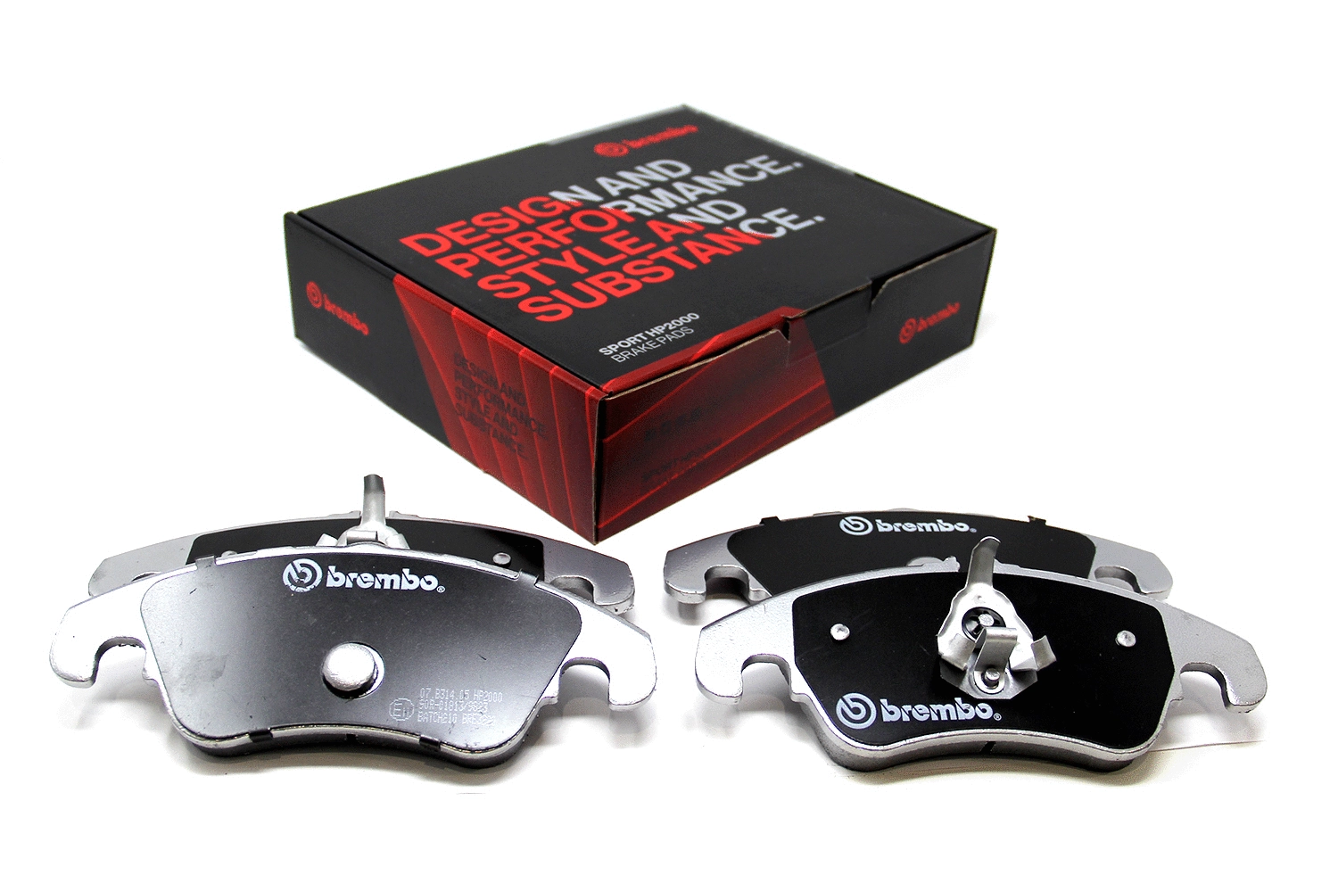 High Performance Brake Pad Set (07.B314.05)