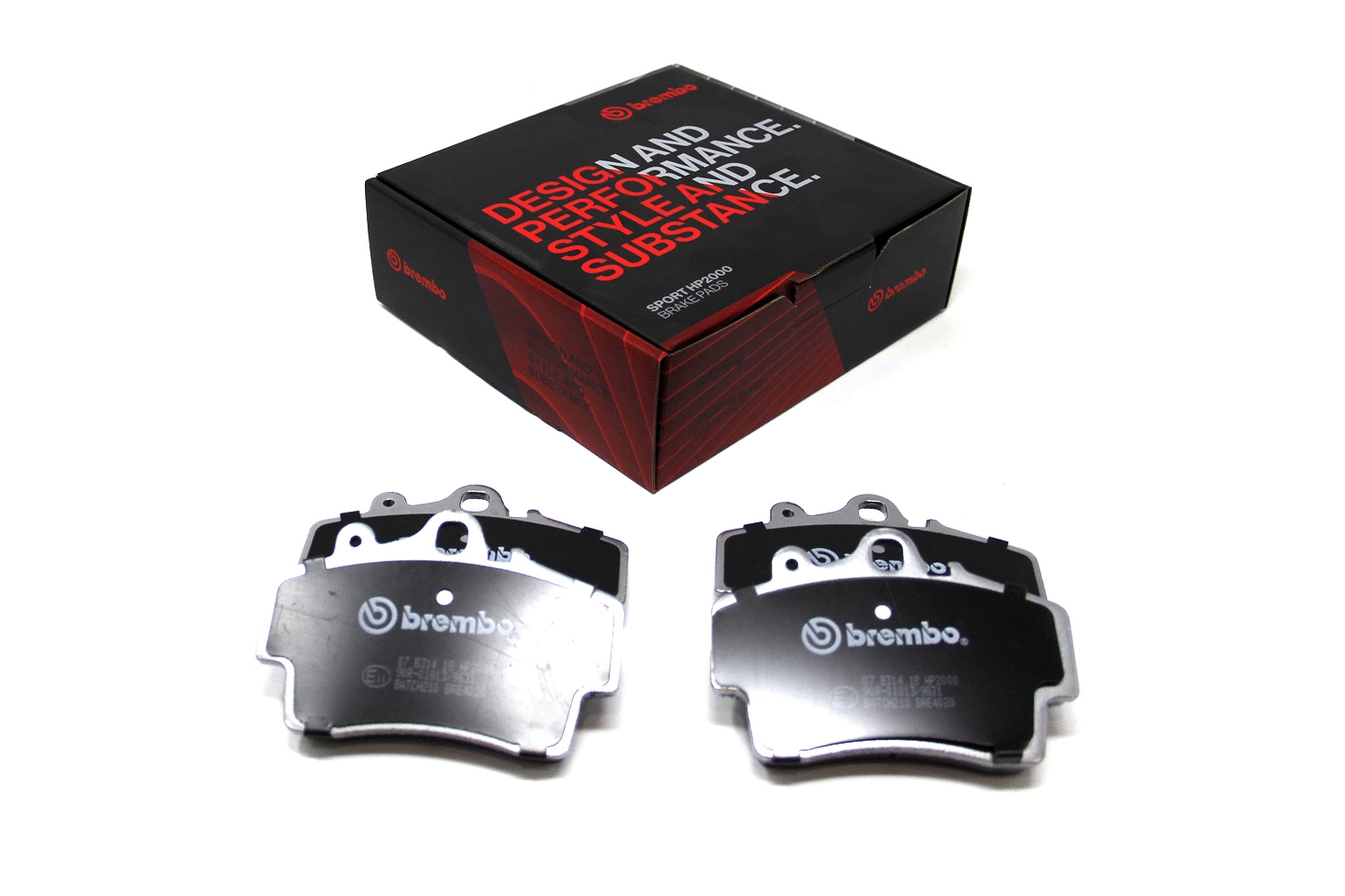 High Performance Brake Pad Set (07.B314.18)