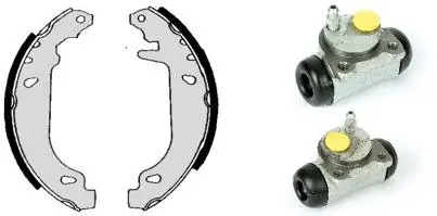 Brake Shoe Set (H 68 047)