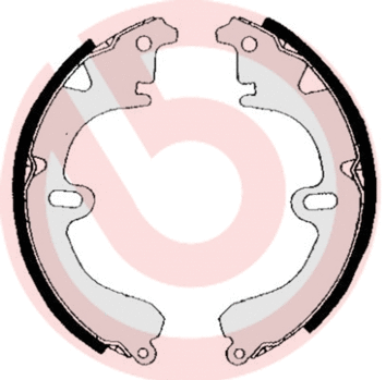 Brake Shoe Set (S 83 506)