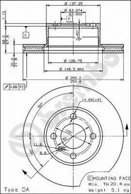 Brake Disc (09.3946.10)