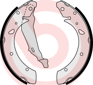 Brake Shoe Set (S 28 508)