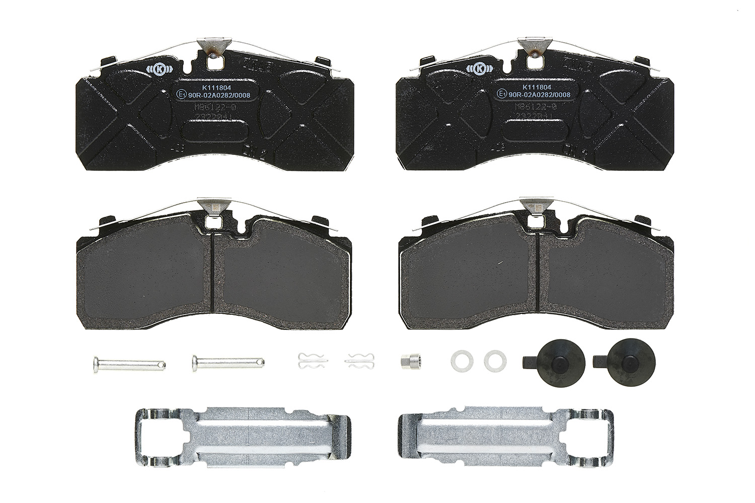 Brake Pad Set, disc brake (P A6 128S)