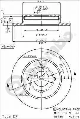 Brake Disc (08.4852.10)