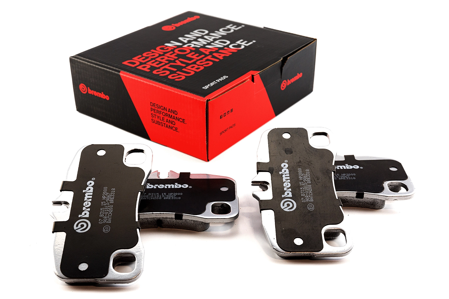 High Performance Brake Pad Set (07.B315.15)