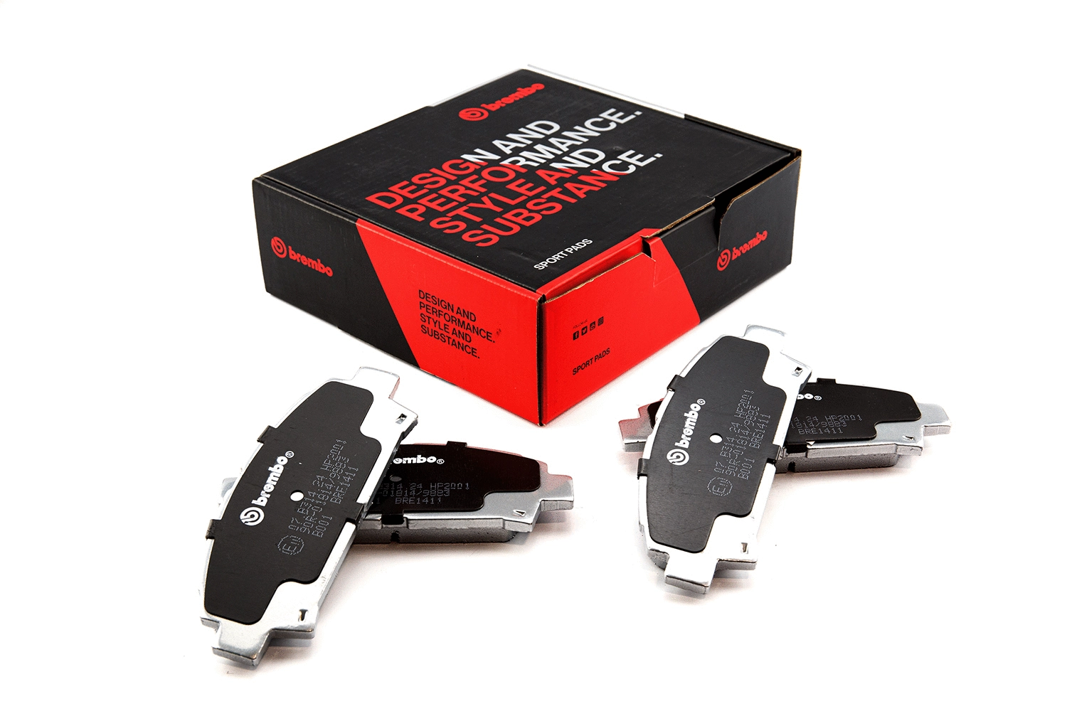 High Performance Brake Pad Set (07.B314.24)