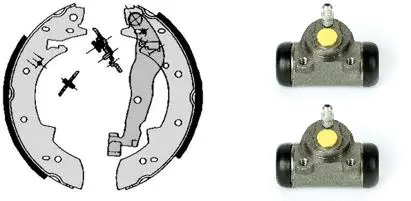 Brake Shoe Set (H 68 054)