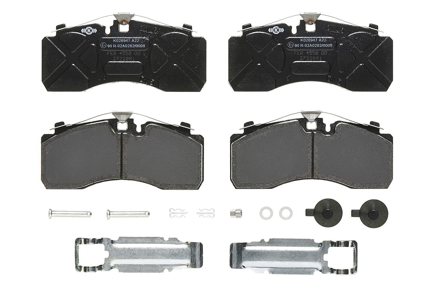 Brake Pad Set, disc brake (P A6 228S)