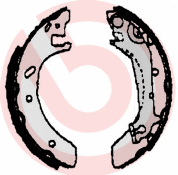 Brake Shoe Set (S 24 525)
