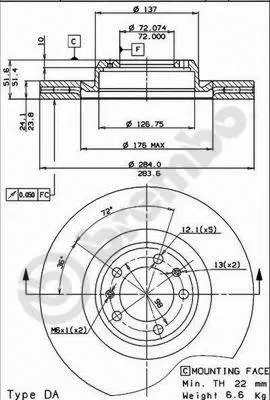 Brake Disc (09.4984.10)