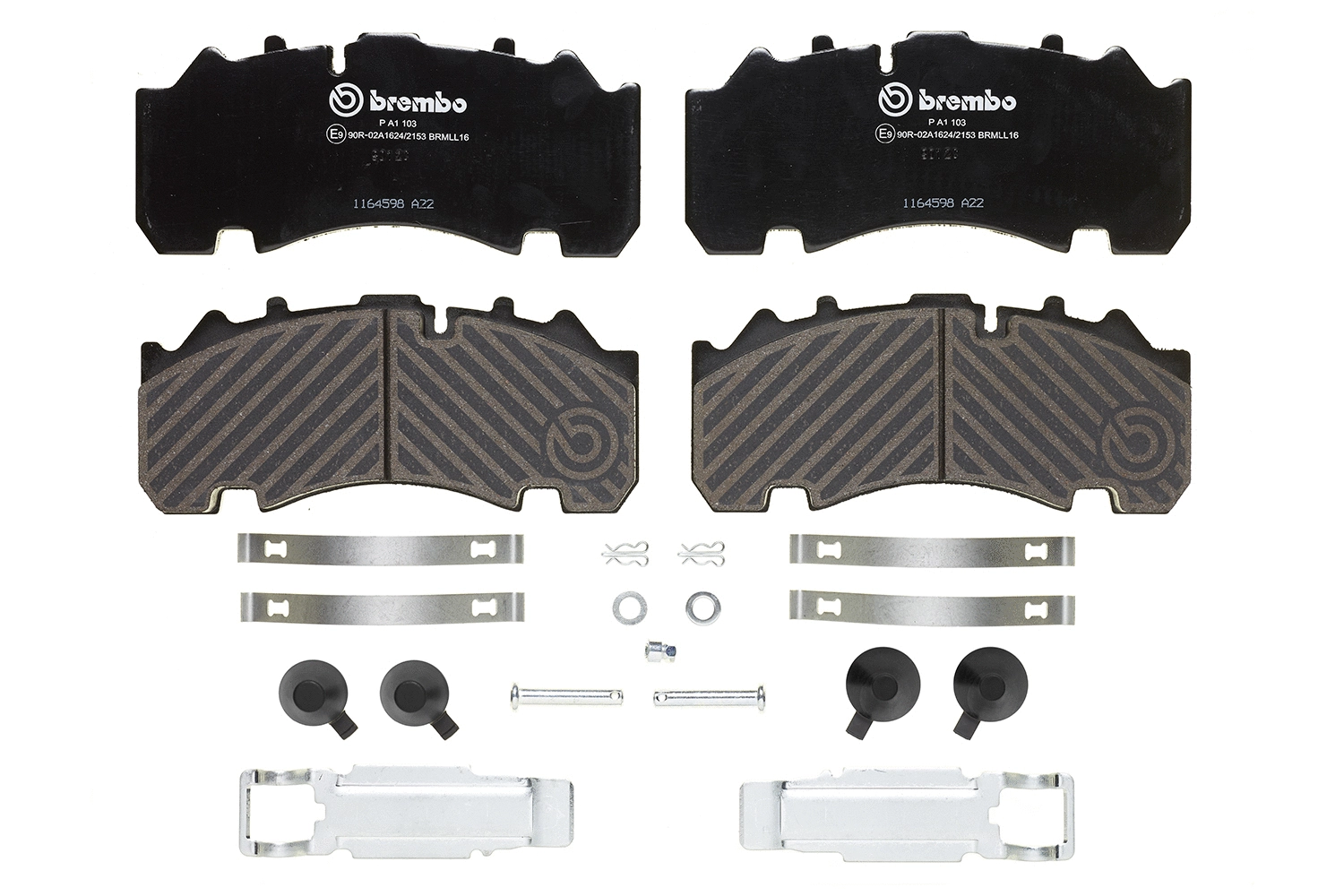 Brake Pad Set, disc brake (P A1 103)