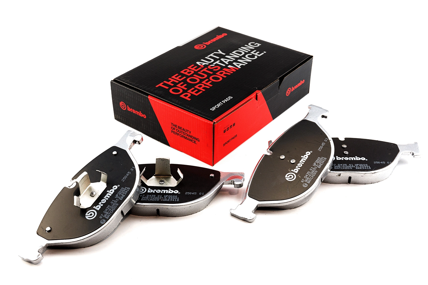 High Performance Brake Pad Set (07.D435.01)