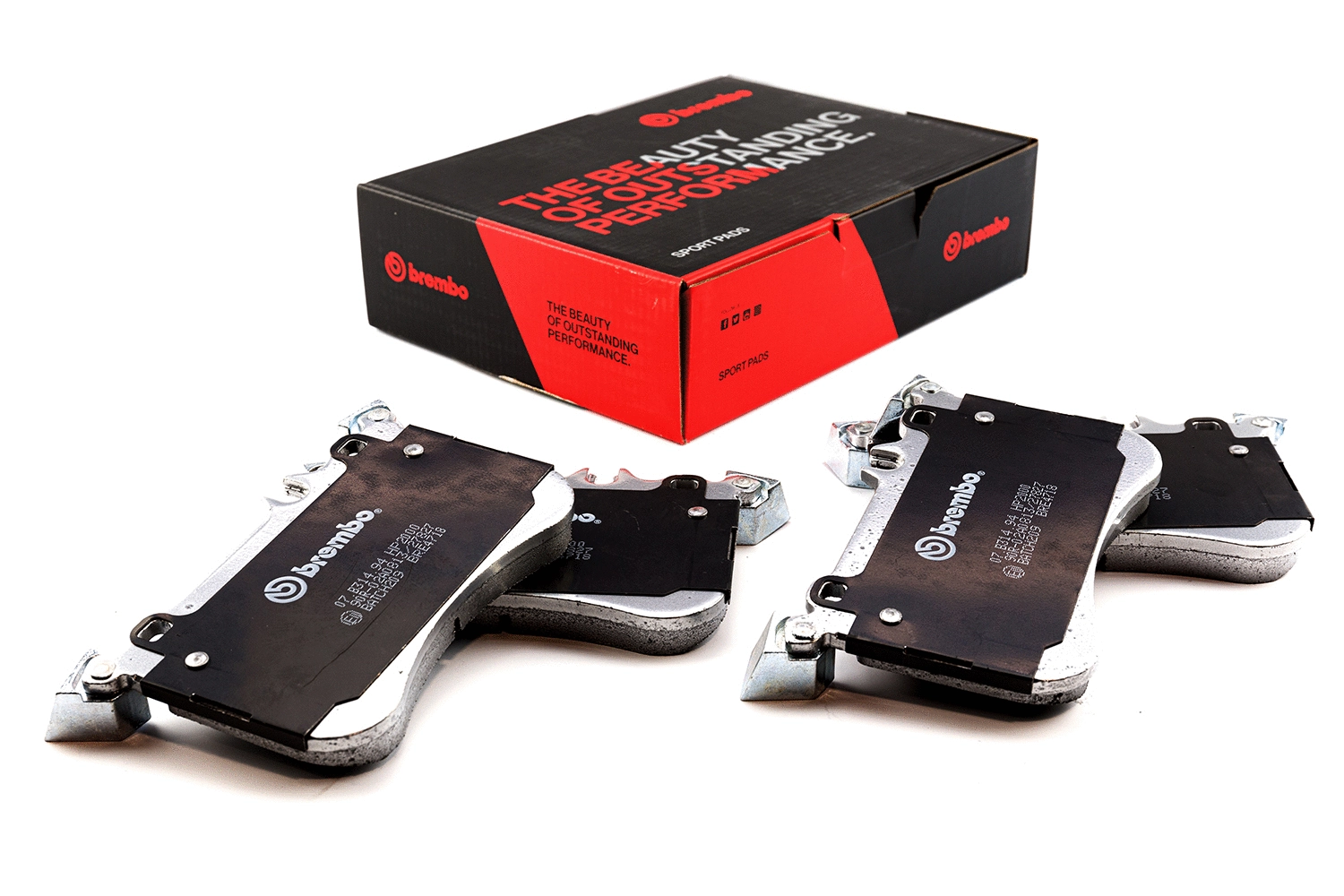 High Performance Brake Pad Set (07.B314.94)