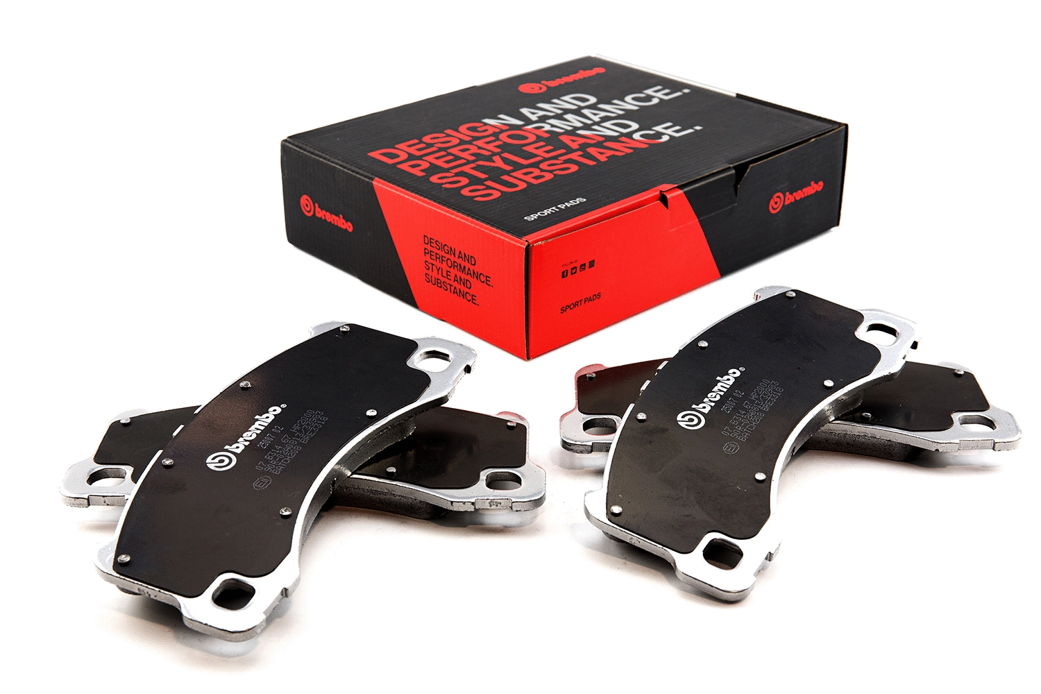 High Performance Brake Pad Set (07.B314.67)