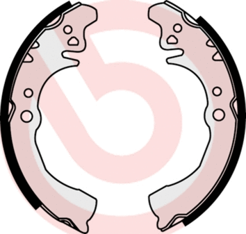 Brake Shoe Set (S 16 511)