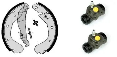 Brake Shoe Set (H 59 028)