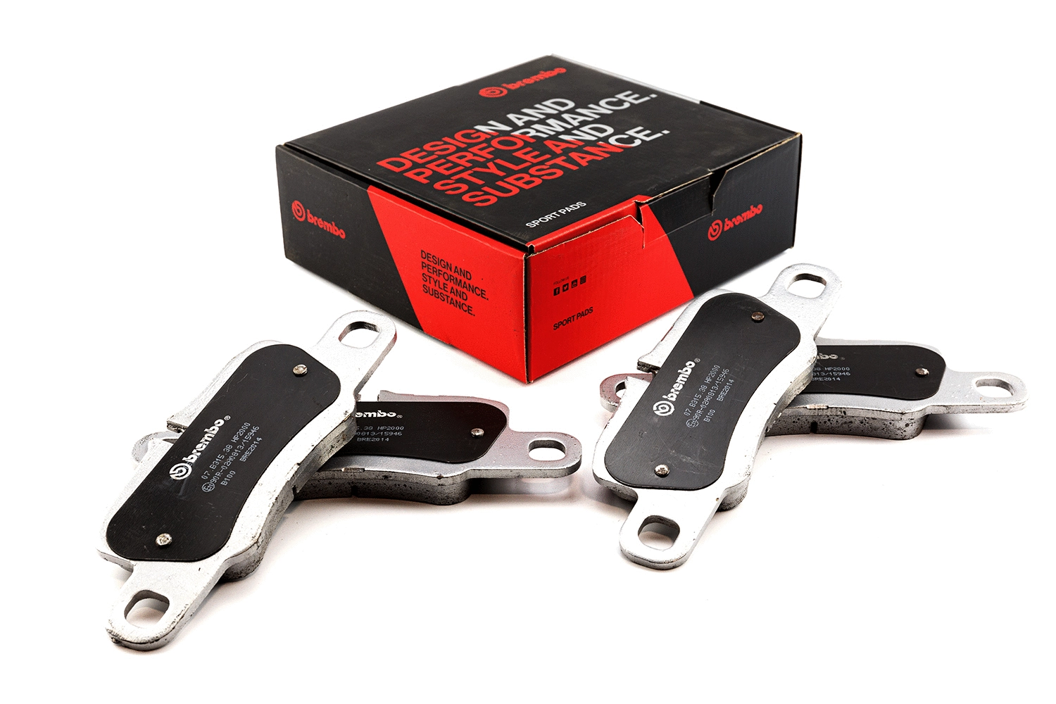 High Performance Brake Pad Set (07.B315.38)
