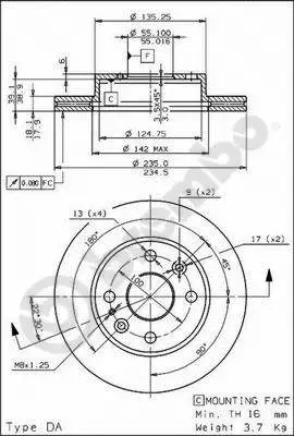 Brake Disc (09.5869.20)