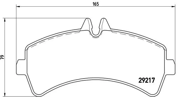 Brake Pad Set, disc brake (P 50 060)