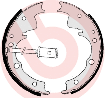 Brake Shoe Set (S A6 505)