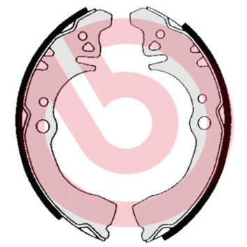 Brake Shoe Set (S 16 506)