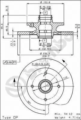 Brake Disc (08.4469.10)