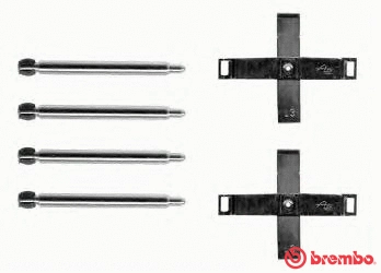 Accessory Kit, disc brake pad (A 02 296)