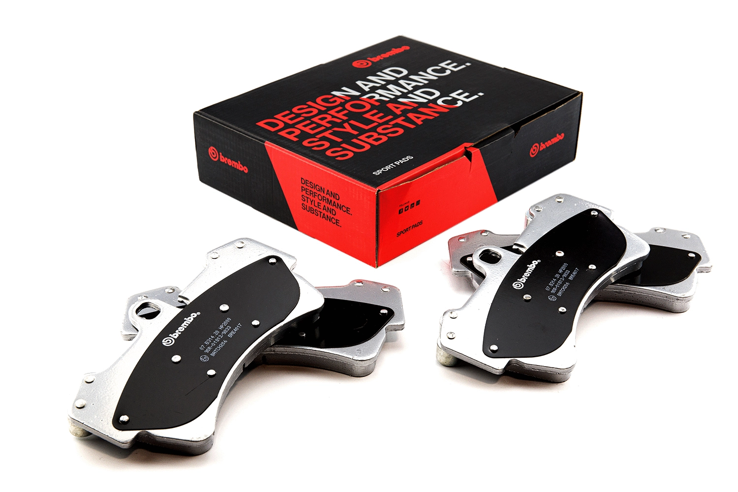 High Performance Brake Pad Set (07.B314.20)
