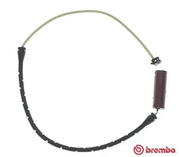 Warning Contact, brake pad wear (A 00 235)