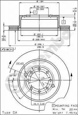 Brake Disc (09.3797.10)