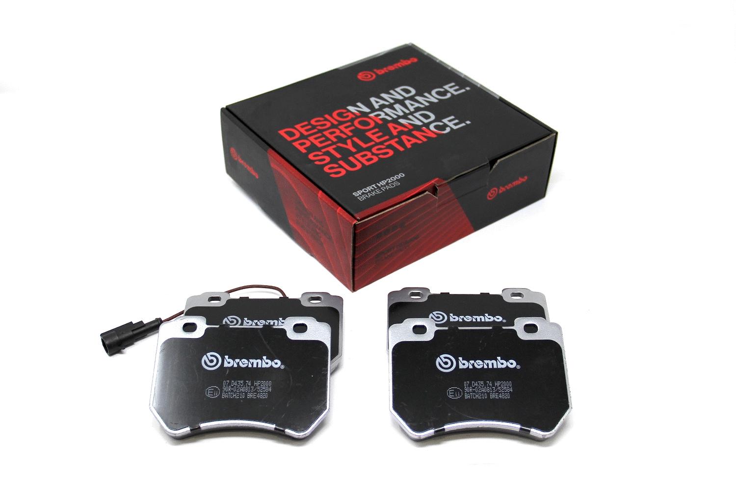 High Performance Brake Pad Set (07.D435.74)