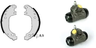 Brake Shoe Set (H 68 025)