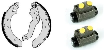 Brake Shoe Set (H 24 013)