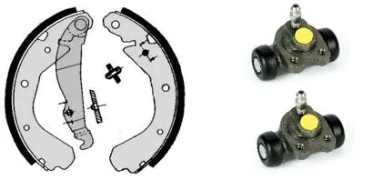 Brake Shoe Set (H 59 027)