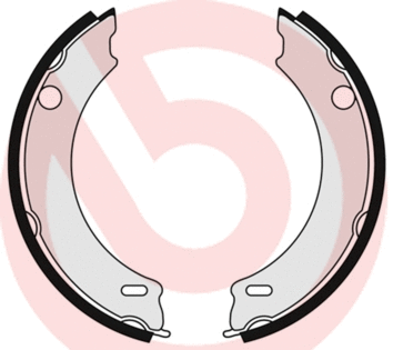 Brake Shoe Set, parking brake (S 86 508)