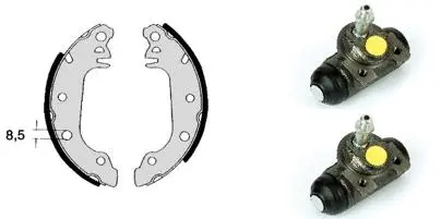 Brake Shoe Set (H 24 005)