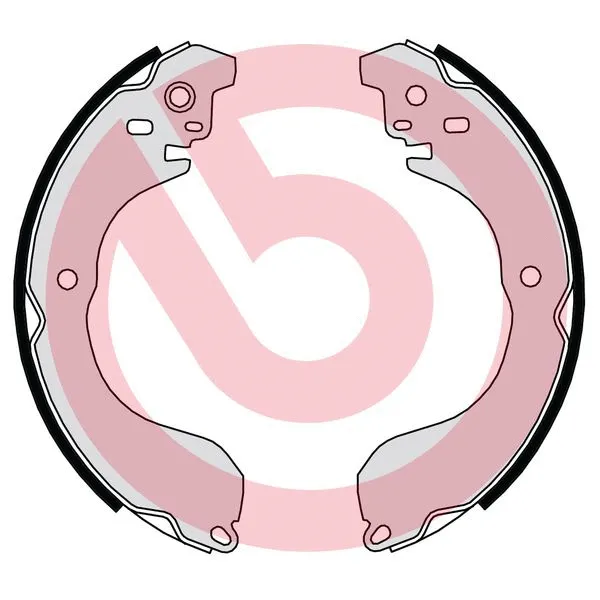 Brake Shoe Set (S 37 511)
