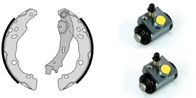 Brake Shoe Set (H 61 084)