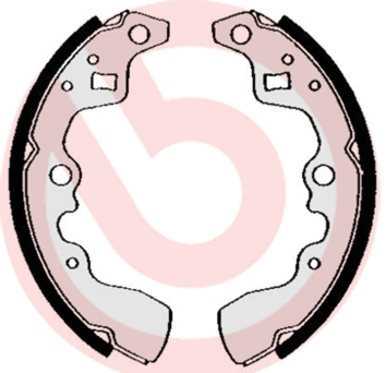 Brake Shoe Set (S 79 510)