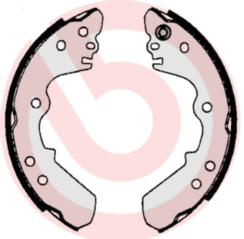 Brake Shoe Set (S 59 512)
