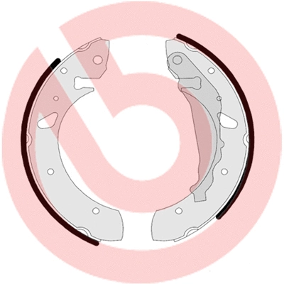 Brake Shoe Set (S 83 507)