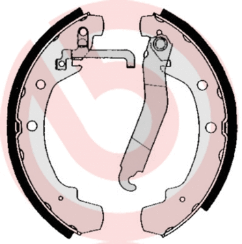 Brake Shoe Set (S 85 510)