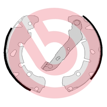 Brake Shoe Set (S 24 533)