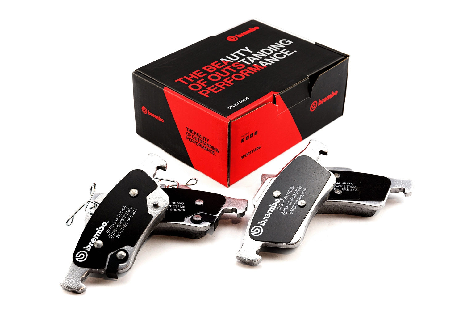 High Performance Brake Pad Set (07.B315.44)