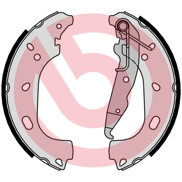 Brake Shoe Set (S 59 532)