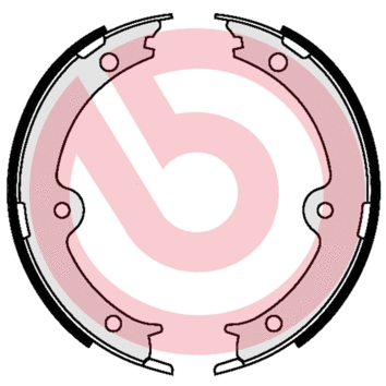 Brake Shoe Set, parking brake (S 83 564)